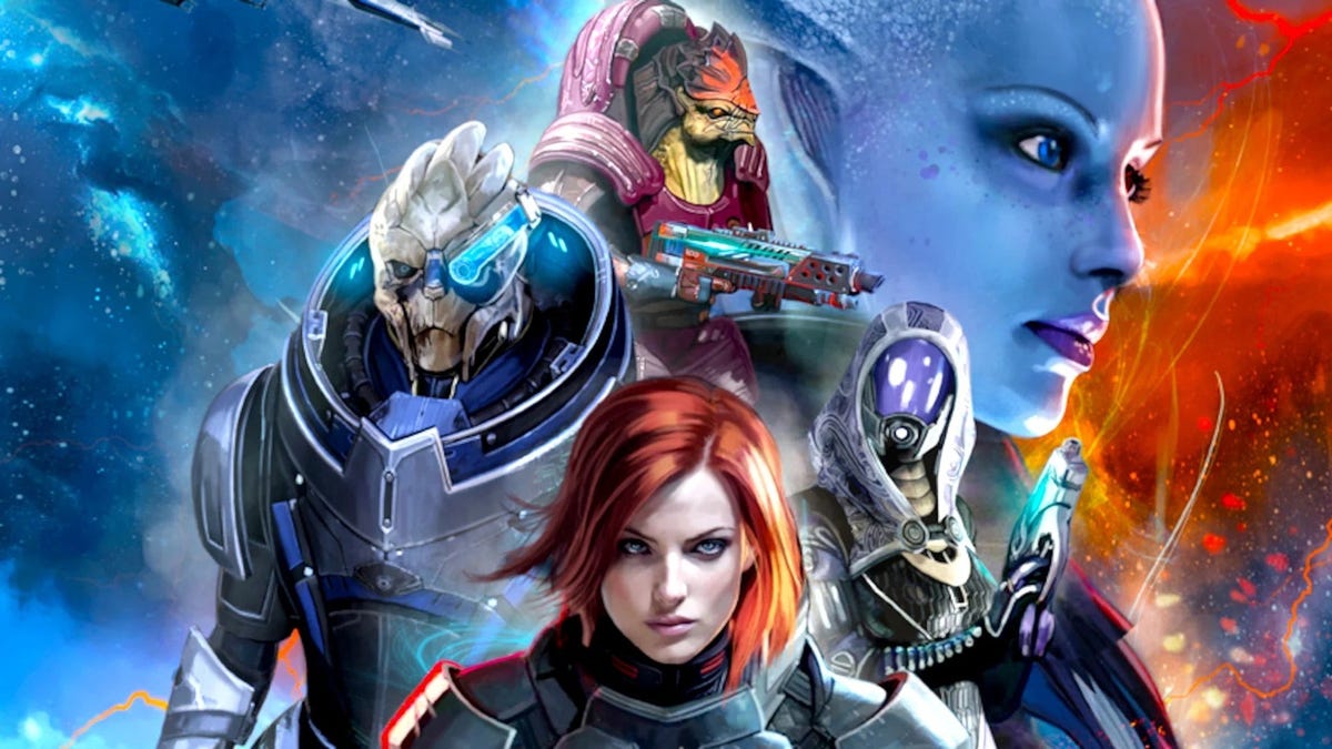 The Mass Effect Board Game Has Cool Miniatures Of Its Heroes