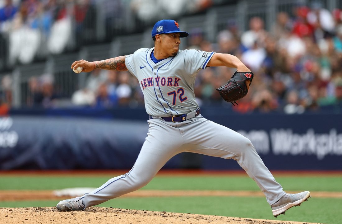 Mets place rookie RHP Dedniel Nunez (forearm tightness) on IL