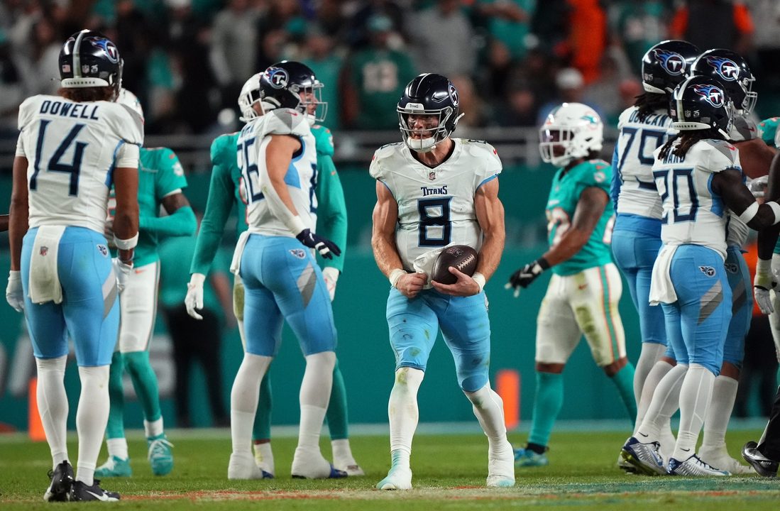 Will Levis, winless Titans draw Dolphins in possible ‘Snoop’ spot start