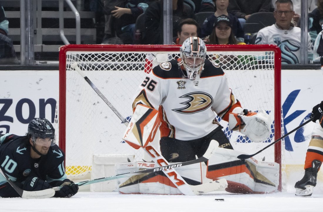 Ducks G John Gibson out 3-6 weeks after appendectomy