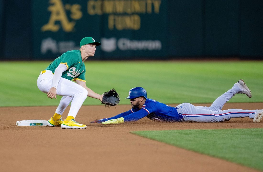 A’s slip by Rangers in bottom of ninth