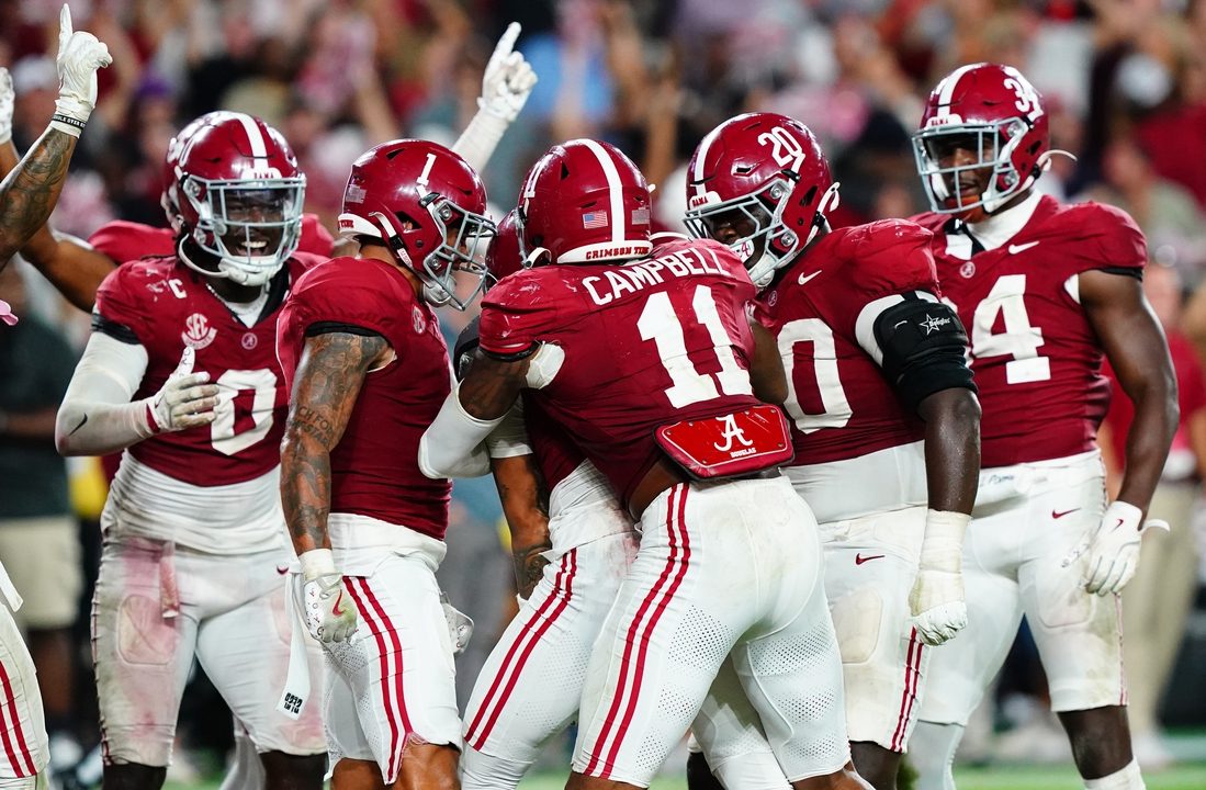 Top 25 roundup: No. 4 Alabama edges No. 2 Georgia in wild contest