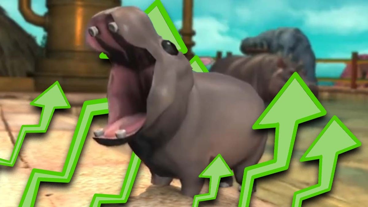 FFX14’s Hippo Pet Is Now 900% More Expensive Due To Moo Deng