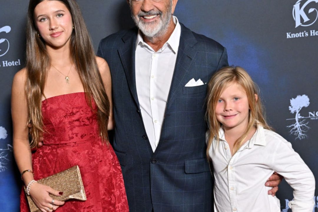 Mel Gibson Makes Rare Public Appearance with Youngest Kids
 
