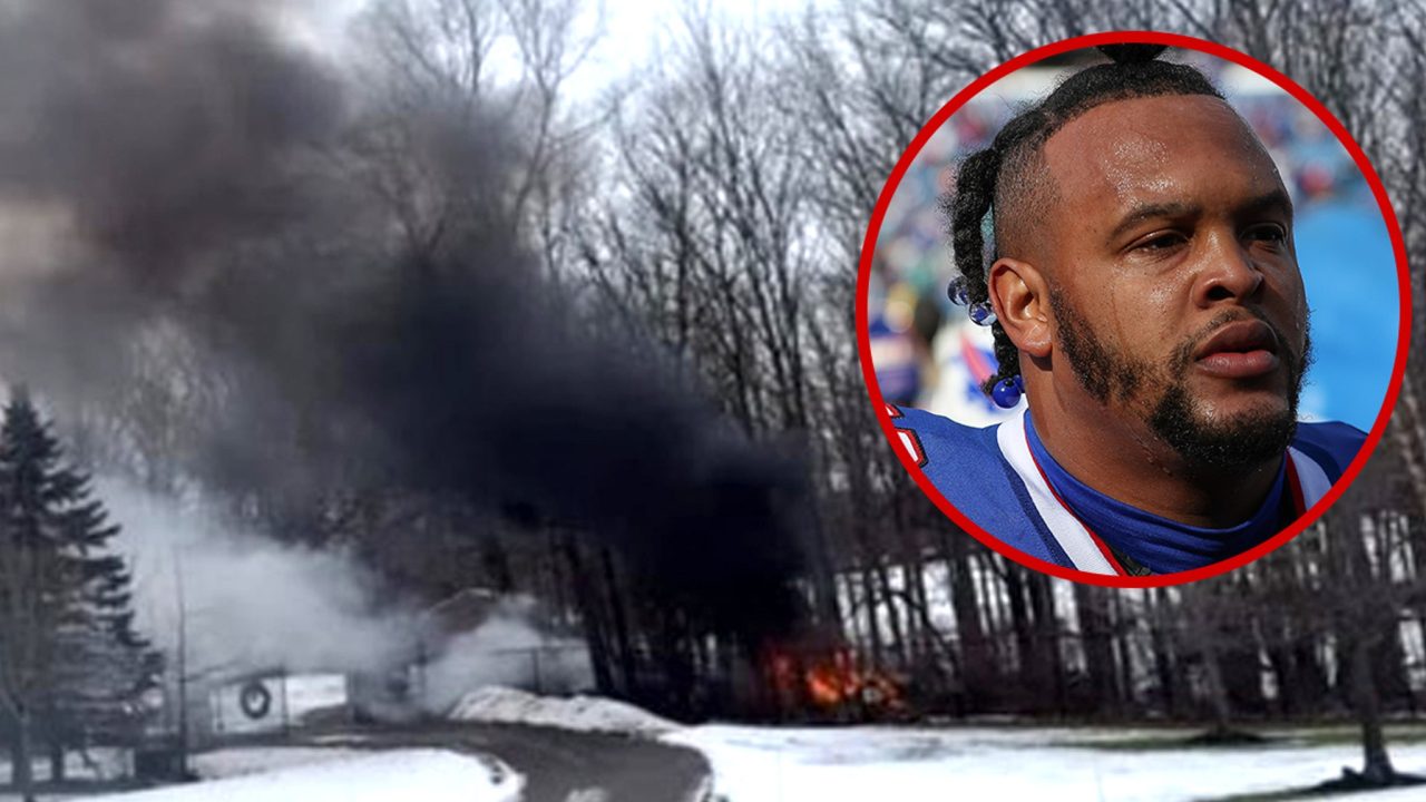 Dion Dawkins Excused From Bills Practice After Plane Crashes In Yard