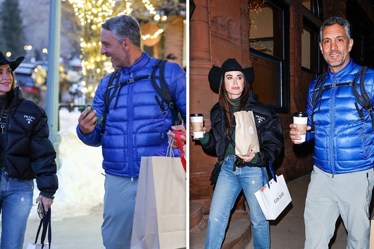 Kyle Richards and Mauricio Umansky Reunite in Aspen