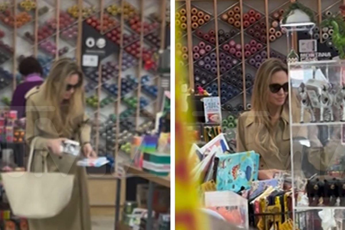 Angelina Jolie Goes Incognito for Last-Minute Holiday Shopping