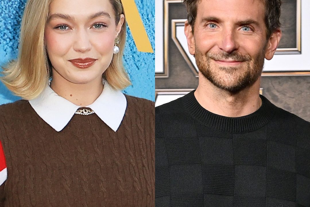 How Gigi Hadid Gave Bradley Cooper Some Cheesy Support