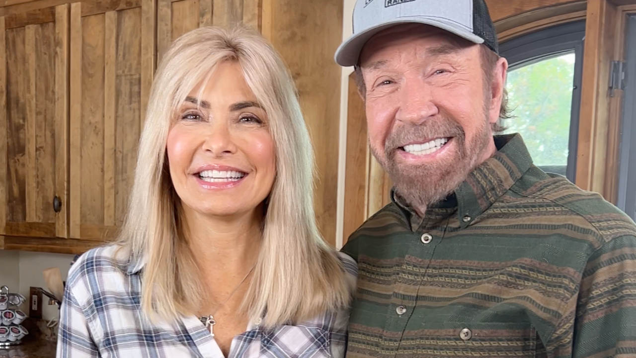 Gena and Chuck Norris Share How Their 6 Dogs Keep Them Healthy Ahead of His 85th Birthday